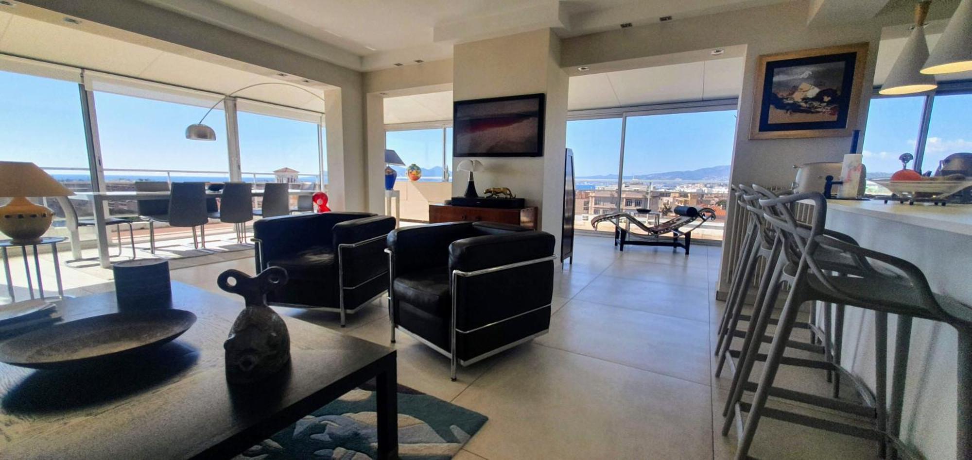 Villa Sur Le Toit - Vue Mer Exceptionnelle Cannes Eksteriør billede