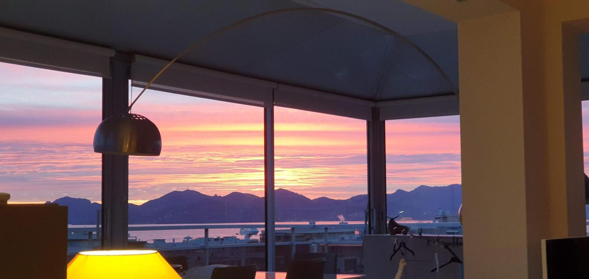 Villa Sur Le Toit - Vue Mer Exceptionnelle Cannes Eksteriør billede