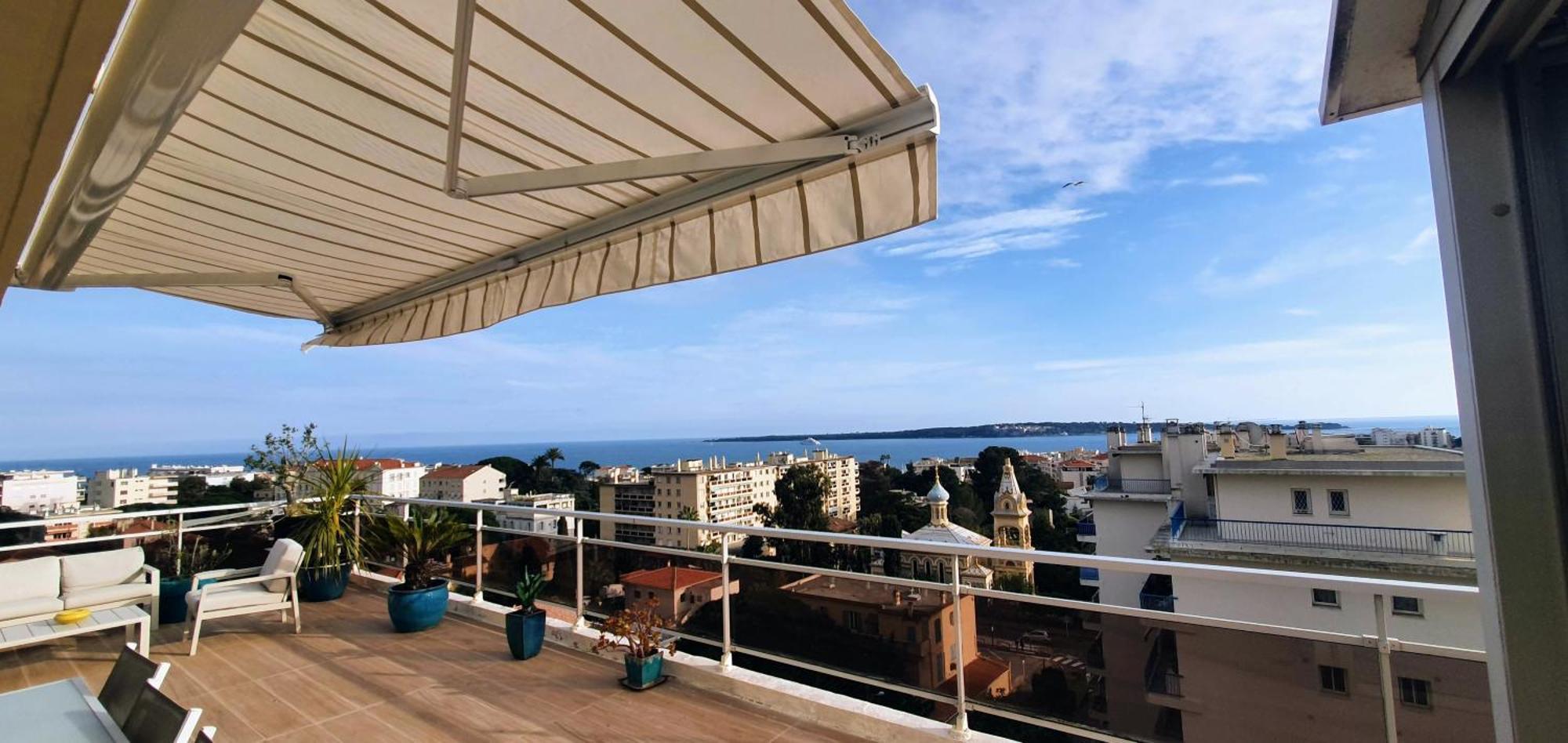 Villa Sur Le Toit - Vue Mer Exceptionnelle Cannes Eksteriør billede