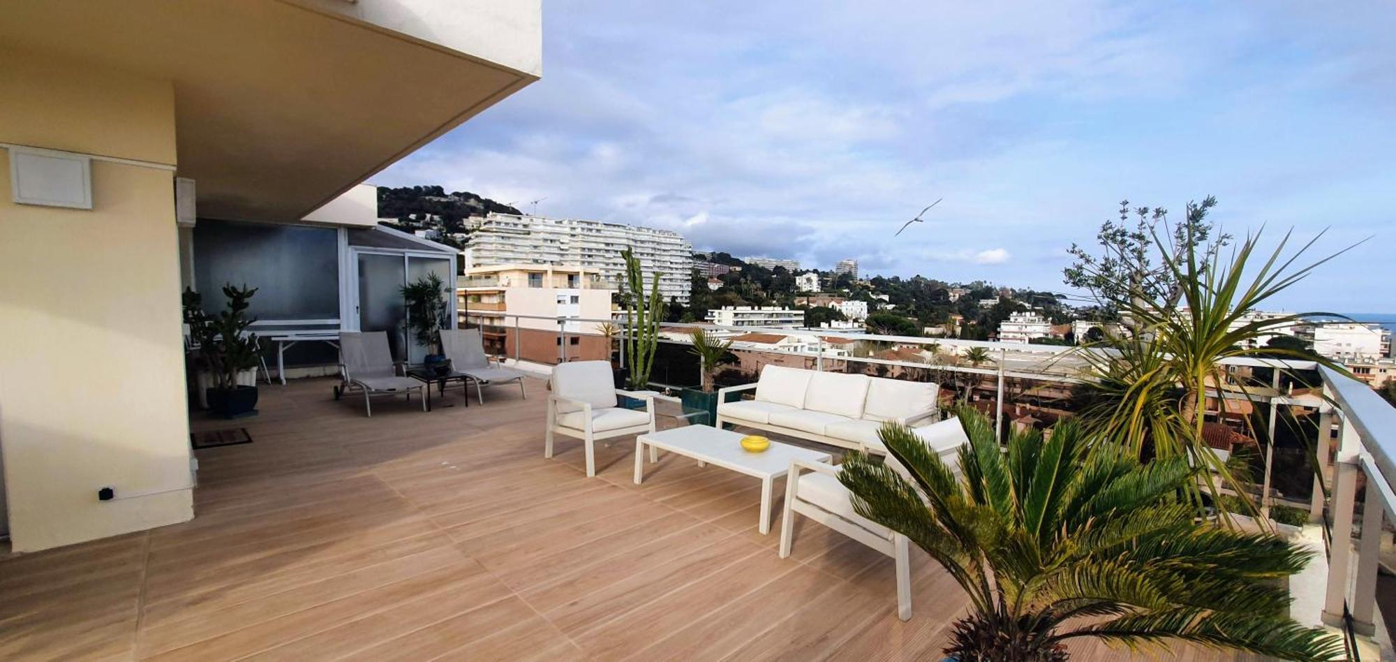 Villa Sur Le Toit - Vue Mer Exceptionnelle Cannes Eksteriør billede