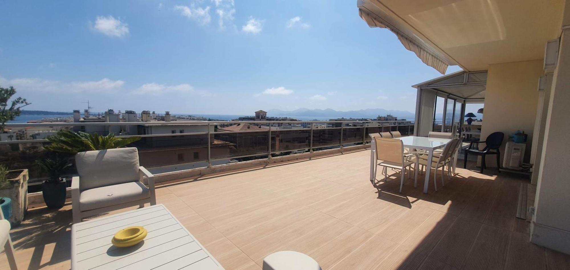 Villa Sur Le Toit - Vue Mer Exceptionnelle Cannes Eksteriør billede
