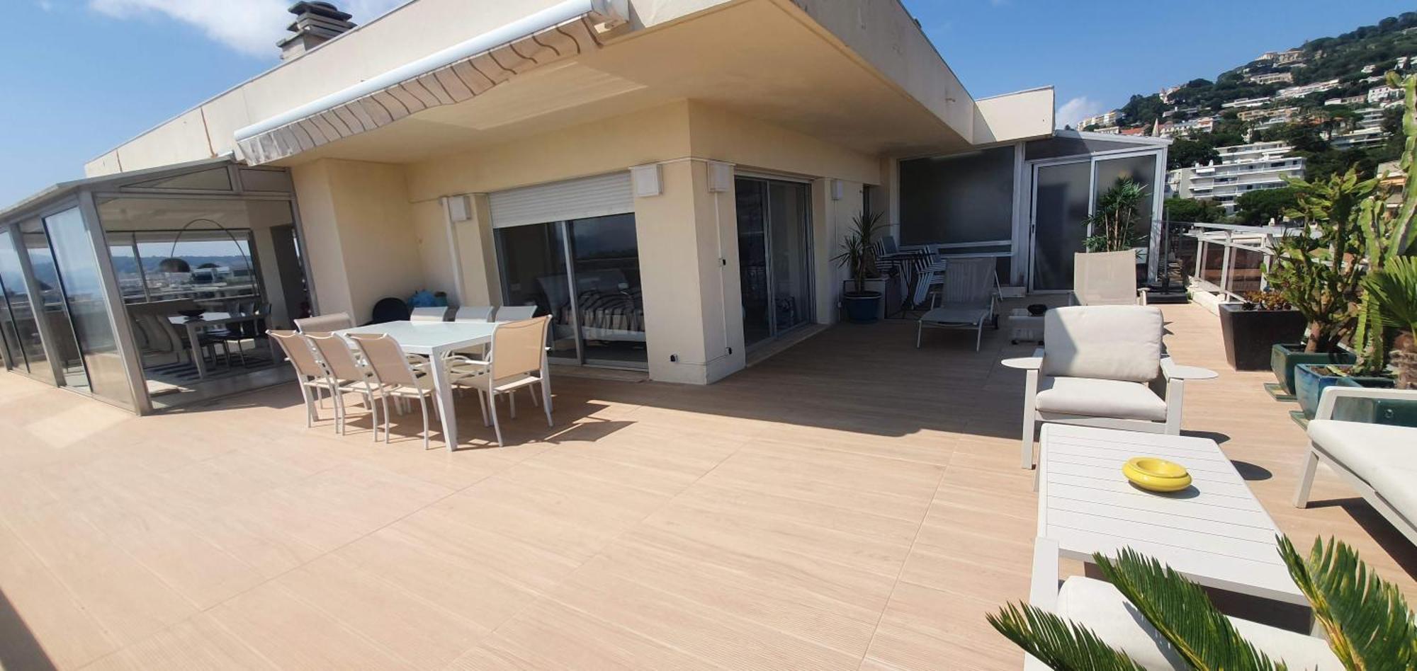 Villa Sur Le Toit - Vue Mer Exceptionnelle Cannes Eksteriør billede