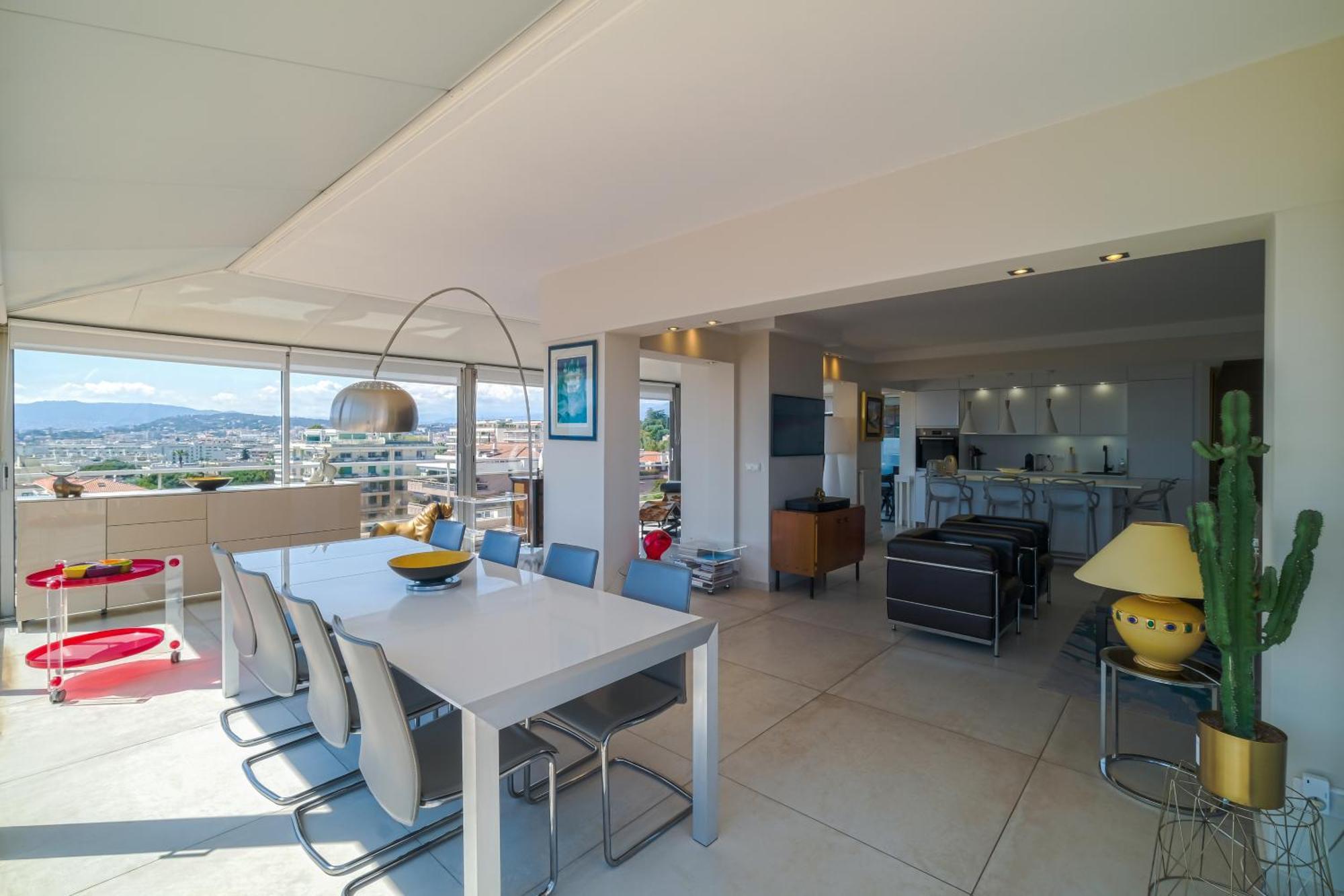 Villa Sur Le Toit - Vue Mer Exceptionnelle Cannes Eksteriør billede
