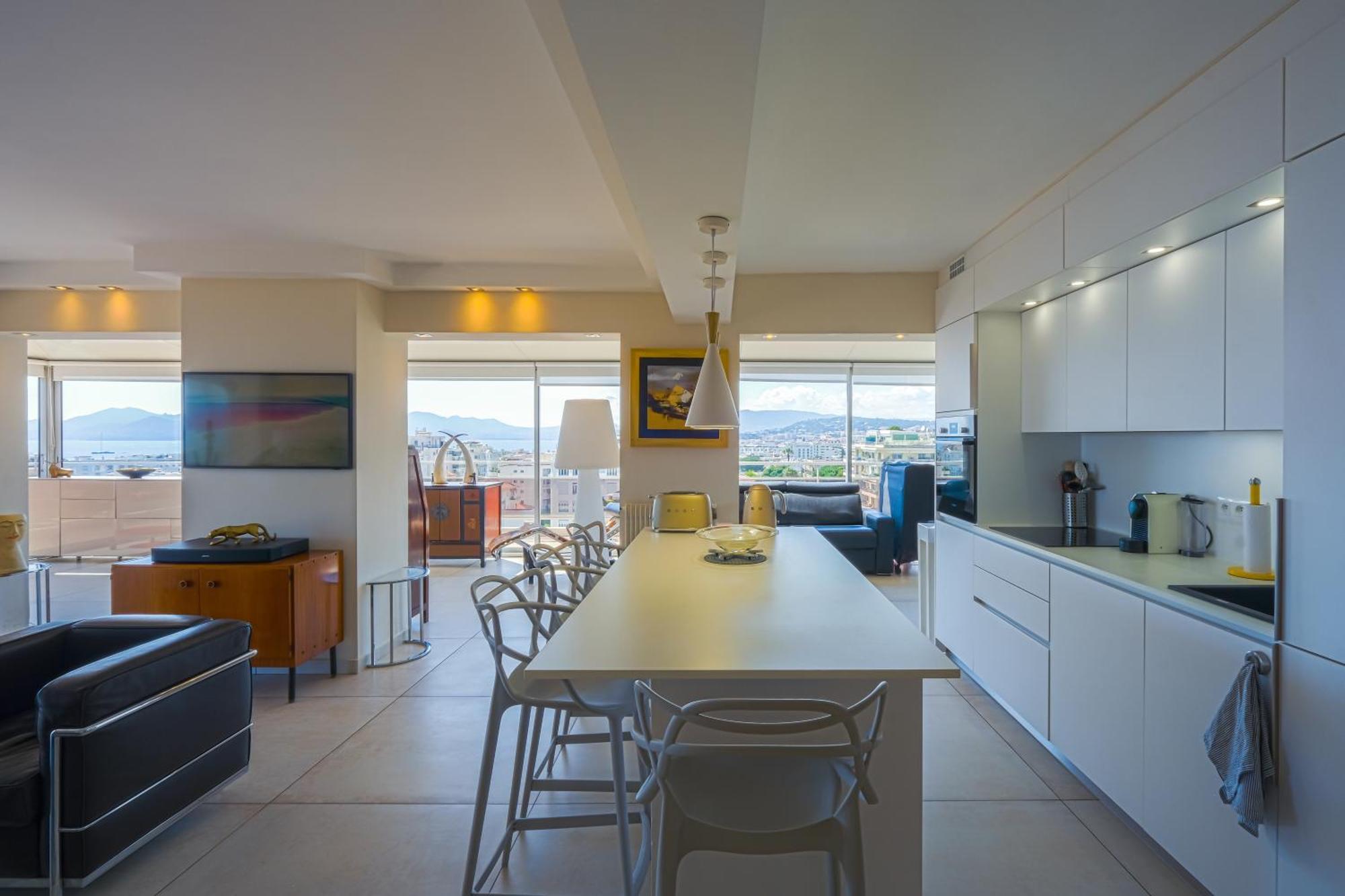 Villa Sur Le Toit - Vue Mer Exceptionnelle Cannes Eksteriør billede