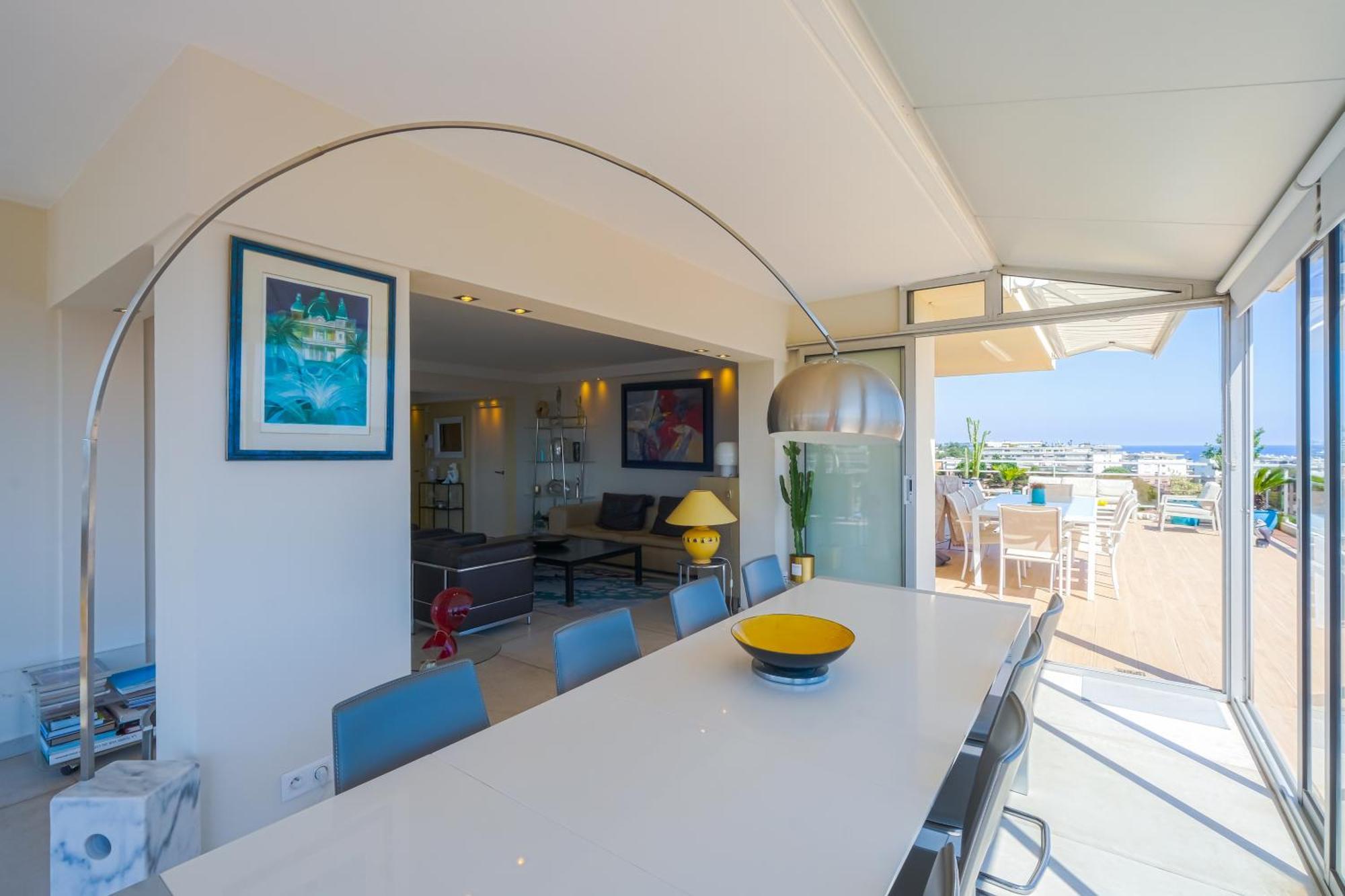 Villa Sur Le Toit - Vue Mer Exceptionnelle Cannes Eksteriør billede
