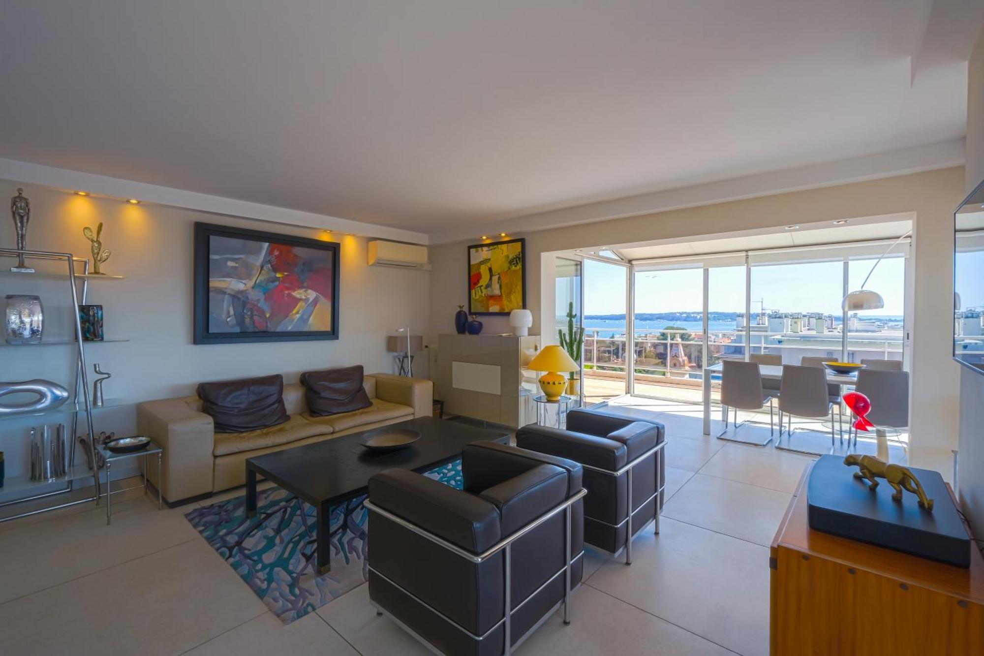 Villa Sur Le Toit - Vue Mer Exceptionnelle Cannes Eksteriør billede